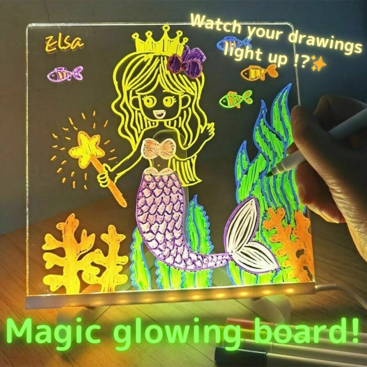 LED  glowing board