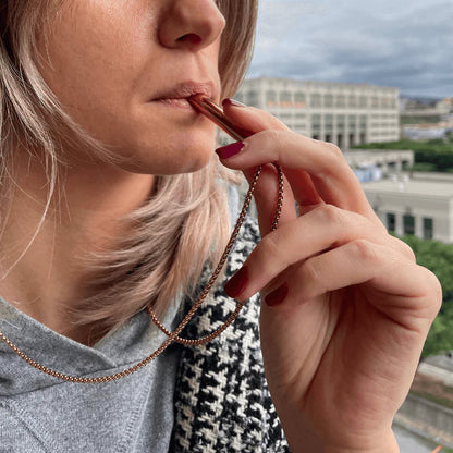 Halsketting ter verlichting van angst en roken