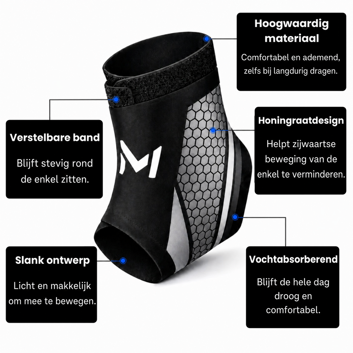 enkelbeschermer pro (2sets)