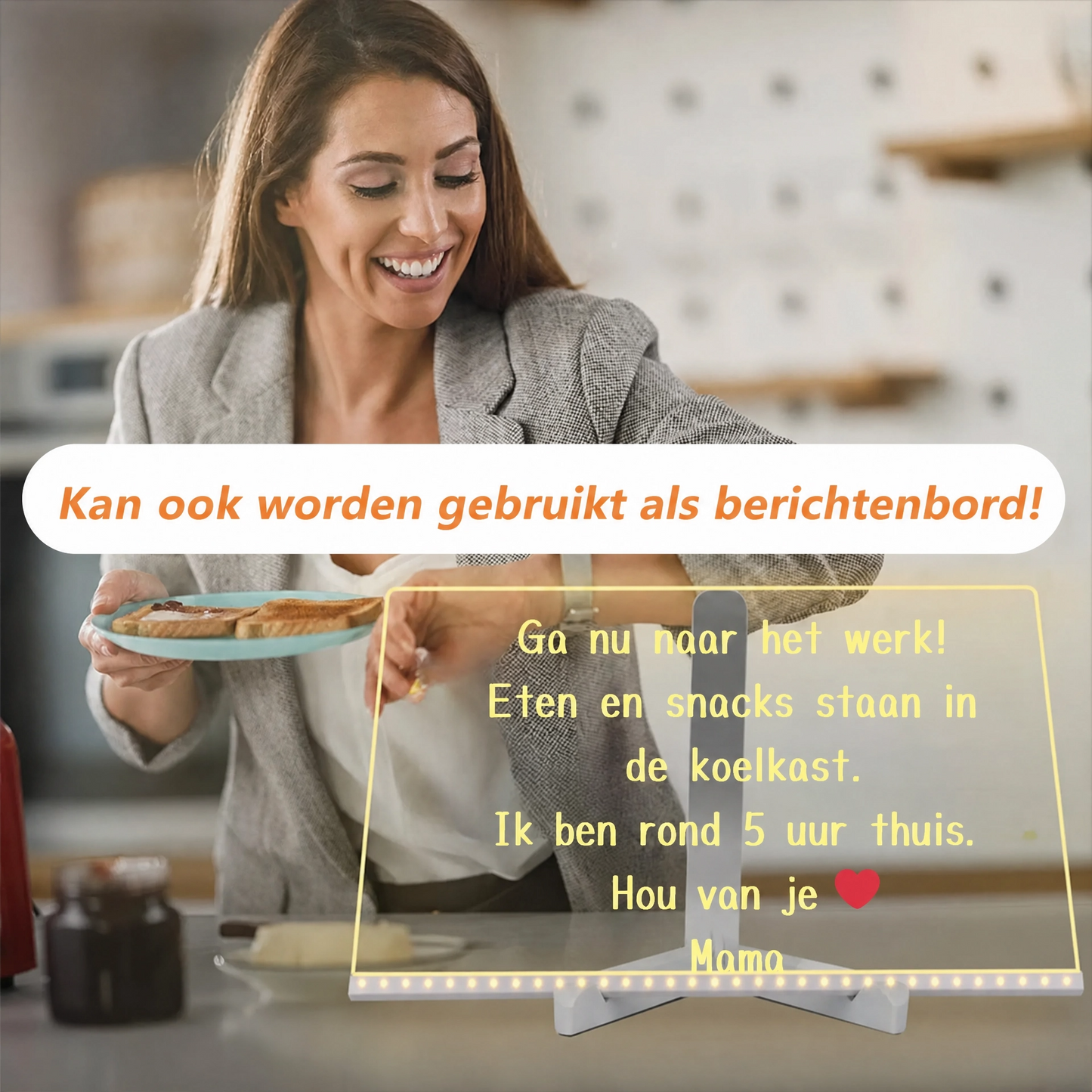 Oplichtend LED-bord