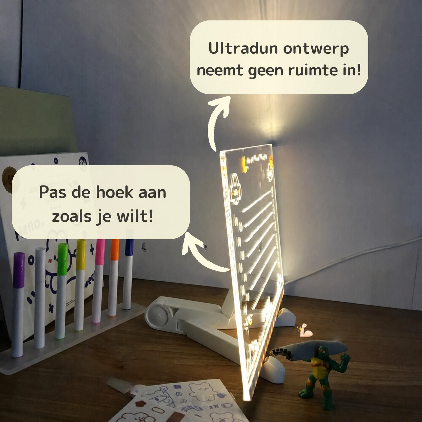 Oplichtend LED-bord