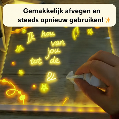 Oplichtend LED-bord